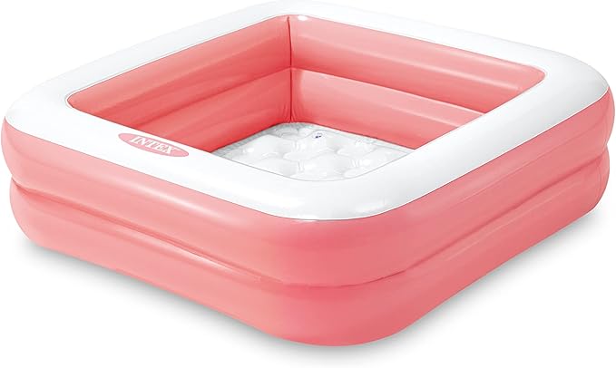 Intex Wet Set Collection Baby Pool 34x34x10 - Inflatable Toddler Splash Pool for 1-3 Years | PVC & Vinyl, Portable Kids Paddling Pool
